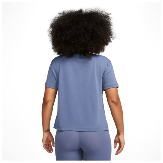 Nike Γυναικεία κοντομάνικη μπλούζα Yoga Dri-FIT Nike Γυναικεία κοντομάνικη μπλούζα Yoga Dri-FIT